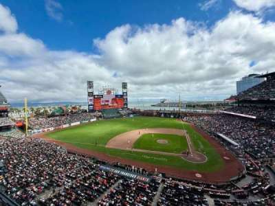 Oracle park section VB321