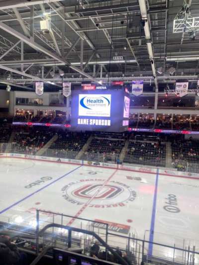 Baxter Arena section 215