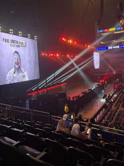 The O2, London section 101