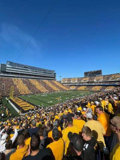 Kinnick Stadium section 110