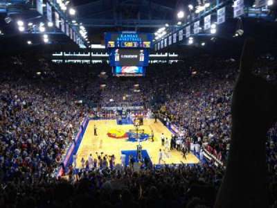 Allen Fieldhouse section 1