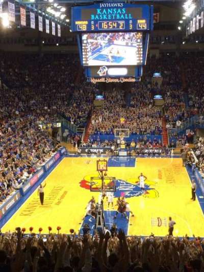 Allen Fieldhouse section 22
