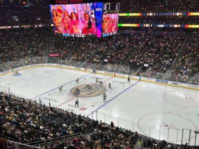 T-mobile Arena section 208