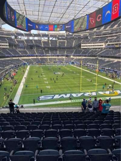 Sofi Stadium section 231