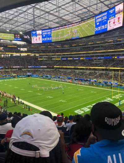 Sofi Stadium section 202