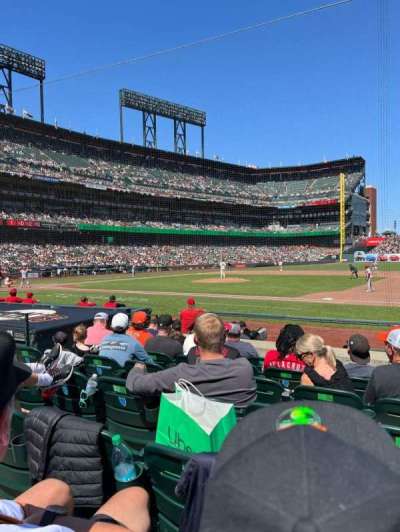 Oracle park section 107