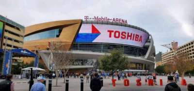 T-mobile Arena section Main Entrance