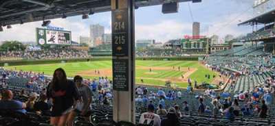 Wrigley Field section 215