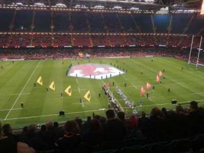 Principality Stadium section u10