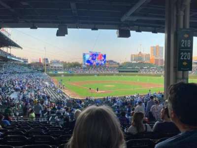 Wrigley Field section 218