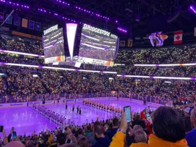 Bridgestone Arena section 114