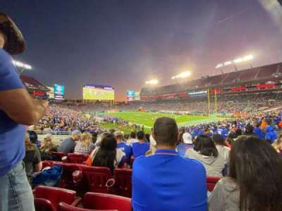 Raymond James Stadium section 144