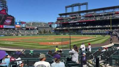 Coors Field section 131