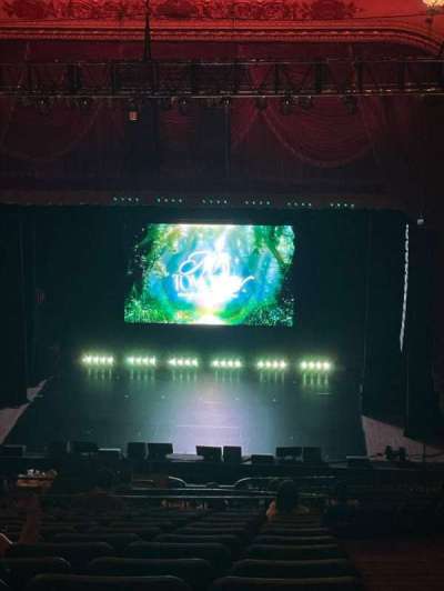 orpheum theatre, los angeles section Balcony C