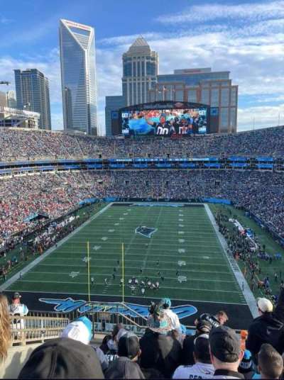 Bank of America Stadium section 554