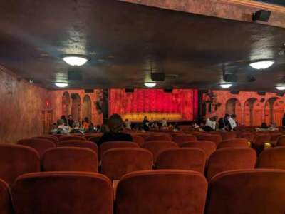 August Wilson Theatre section Orchestra L