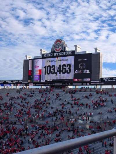 Ohio Stadium section 25c