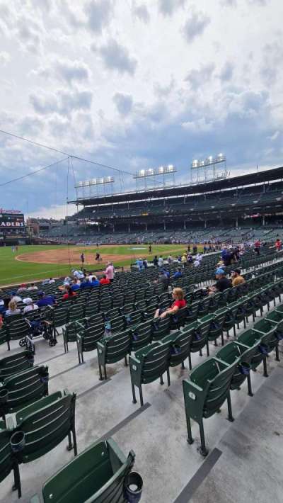 Wrigley Field section 107