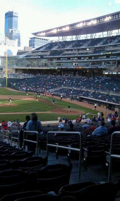Target Field section 120