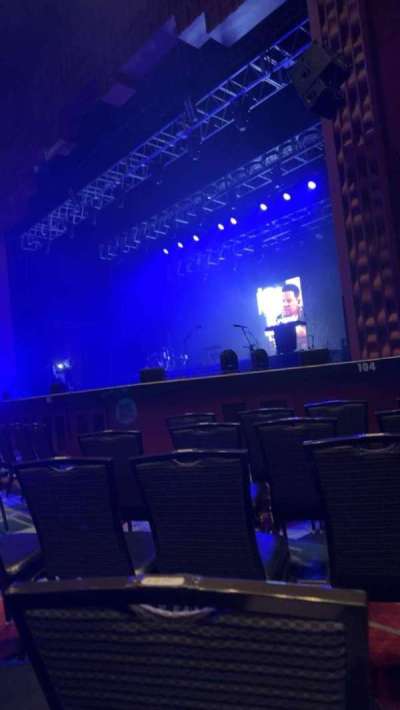 Harrah's Cherokee Center section 104