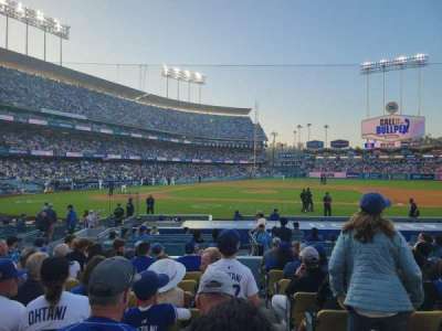 dodger stadium section 16FD
