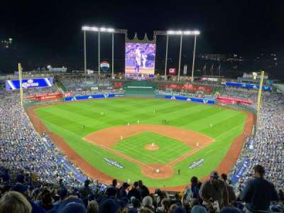 Kauffman Stadium section 420