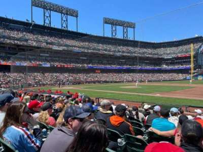 Oracle park section 106