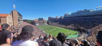 Folsom Field section 206