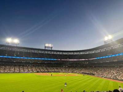 Rate Field section 160