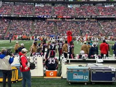 Gillette Stadium section 110
