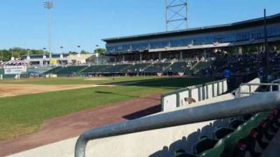 Clover Stadium section 117