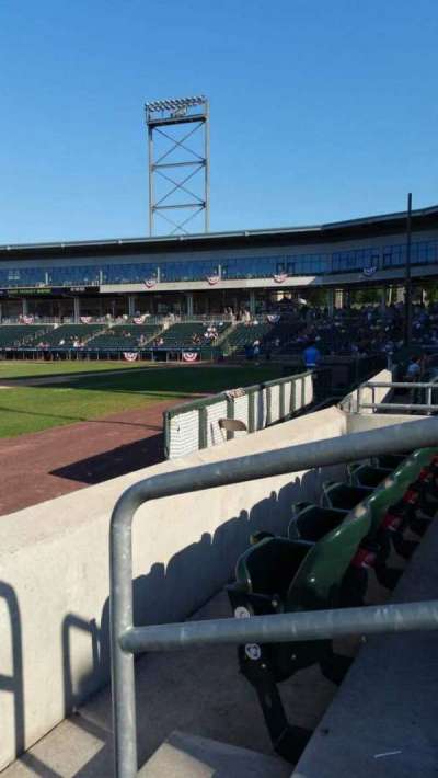 Clover Stadium section 117