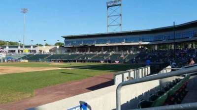 Clover Stadium section 117