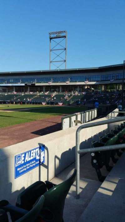 Clover Stadium section 117