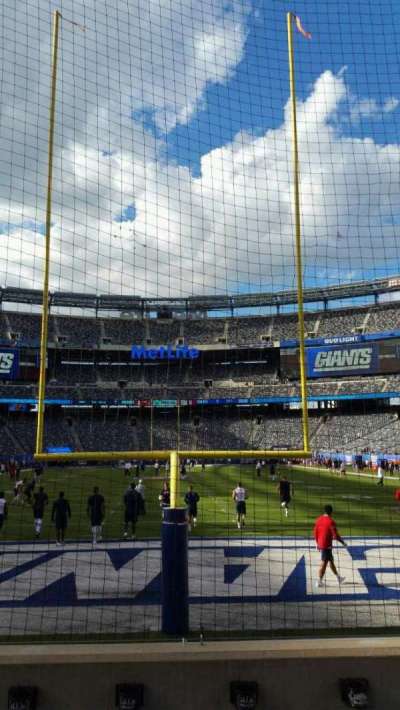 MetLife Stadium section 126