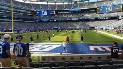 MetLife Stadium section 124