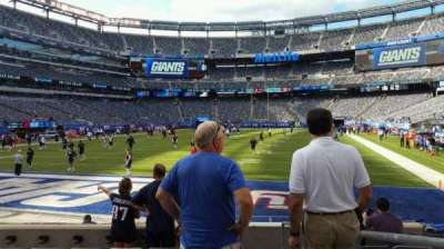 MetLife Stadium section 124