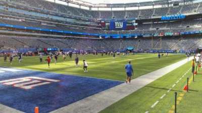 MetLife Stadium section 121