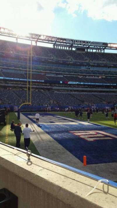 MetLife Stadium section 121