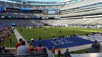 MetLife Stadium section 129