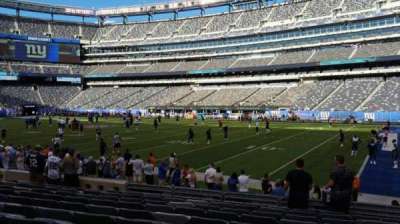 MetLife Stadium section 134