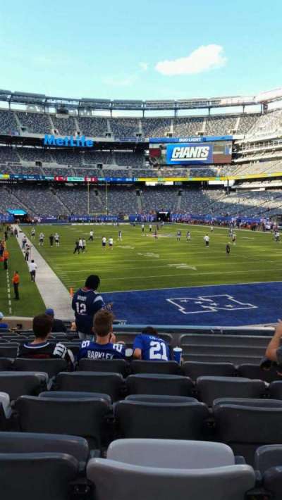 MetLife Stadium section 129