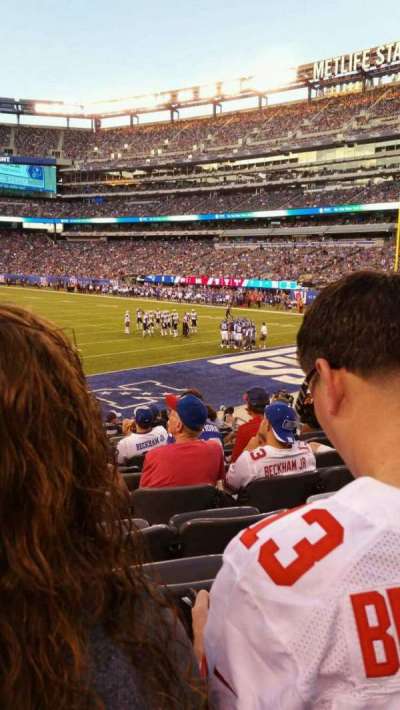 MetLife Stadium section 129