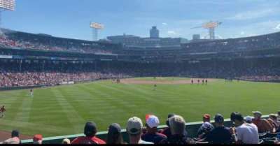 FENWAY PARK section Bleacher 36