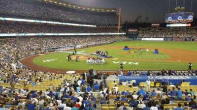 dodger stadium section 128LG