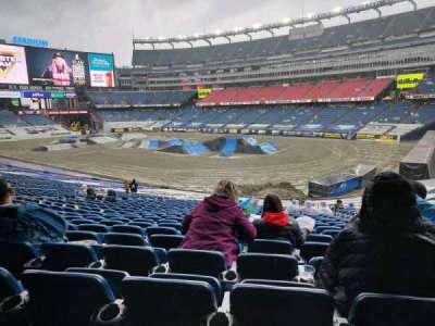 Gillette Stadium section 126
