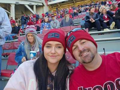 Razorback Stadium section W101