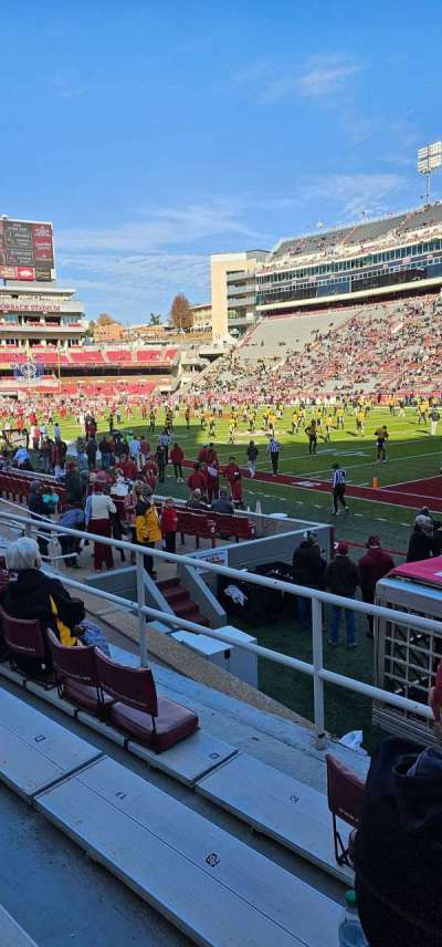 Razorback Stadium section W101