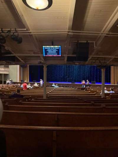 Ryman Auditorium section MF-3
