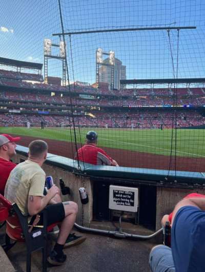 Busch Stadium section 142D